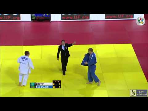 Judo 2013 Grand Prix Almaty: Rakov (KAZ) - Buzacarini (BRA) [-100kg] final