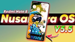 OP Customizations || NUSANTARA OS v5.5 🔥 Android 13 ft. Redmi Note 8/8T