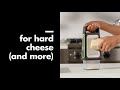 OXO Good Grips Box Grater w/ Removable Zesters