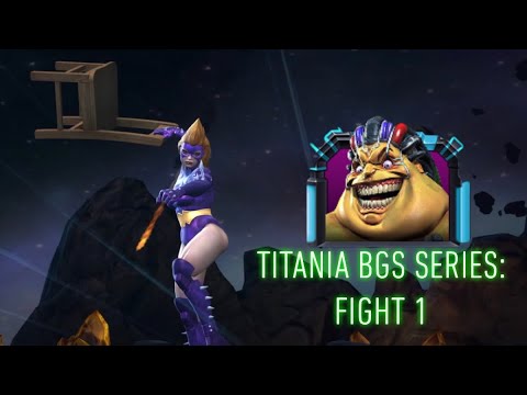 Titania in BGs Fight 1: Mojo