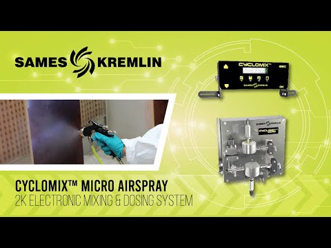 Cyclomix™ Micro Airspray Technical Overview | SAMES KREMIN