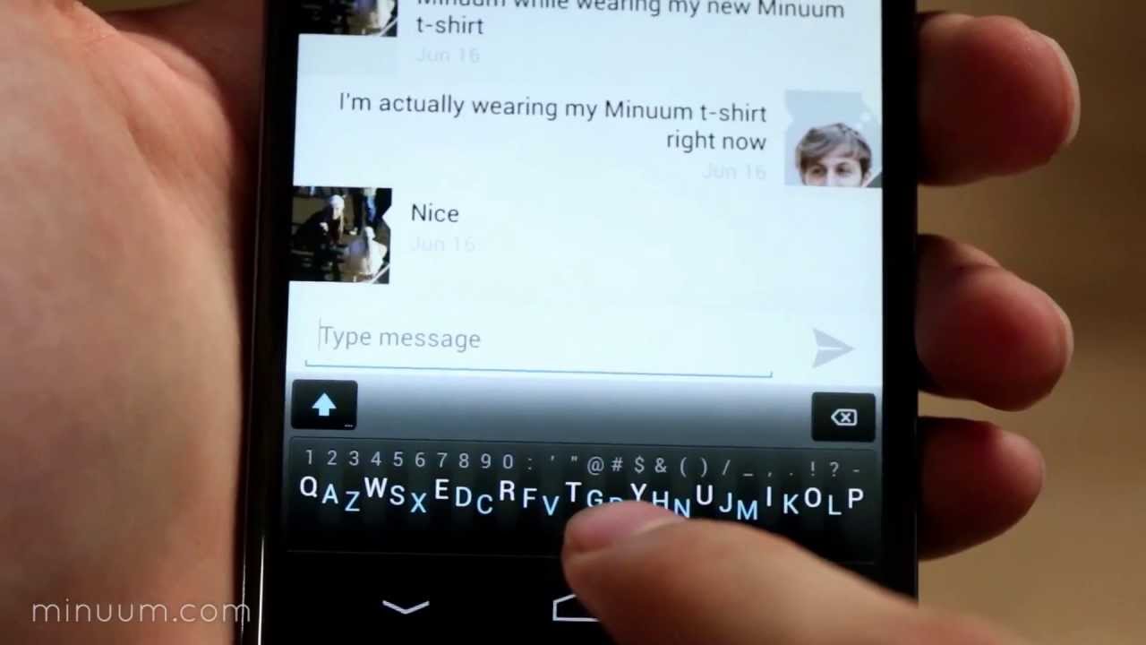 How the Minuum keyboard works - YouTube