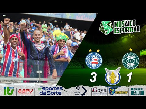 BAHIA 3 X 1 CORITIBA CAMPEONATO BRASILEIRO SÉRIE A 2023