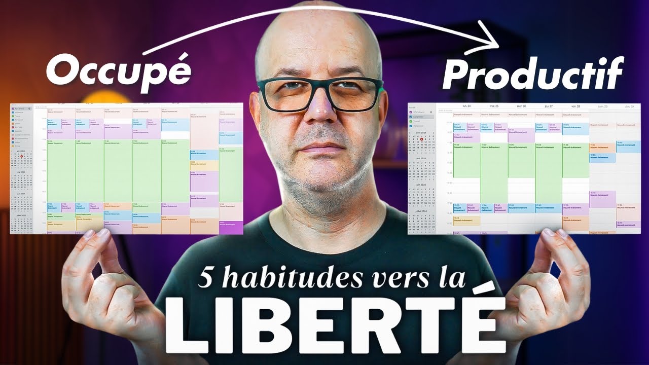 5 habitudes pour gagner + de 25h par semaine / Productivité pour personnes qui manquent de temps