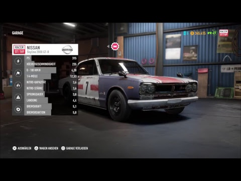 Need for Speed Payback - Fundort Stilgelegtes Auto #7 Nissan Skyline 2000 GT-R