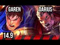 GAREN vs DARIUS (TOP) | 4/1/3 | TR Diamond | 14.9
