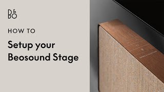 Video 0 of Product Bang & Olufsen Beosound Stage 3-Channel All-in-One Soundbar (2020)