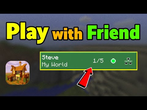 How To Play Multiplayer in Craft World - Building Craft
