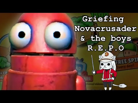 R.E.P.O With the Boys 2! Griefing @novacrusader @PascalSaucer and Matsukaze.