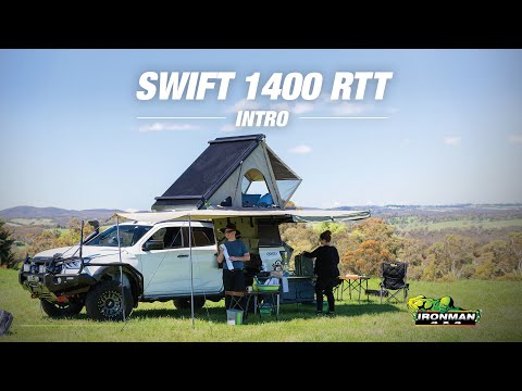 Ironman 4x4 Swift Hard Shell Rooftop Tent (RTT)