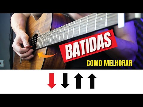 APRENDA E MELHORE AS BATIDAS NO VIOLÃO - LEIQS - Aula de violão completa