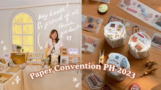 Art market setup & vlog 🛒 Paper Convention PH 2023 | Abbey Sy