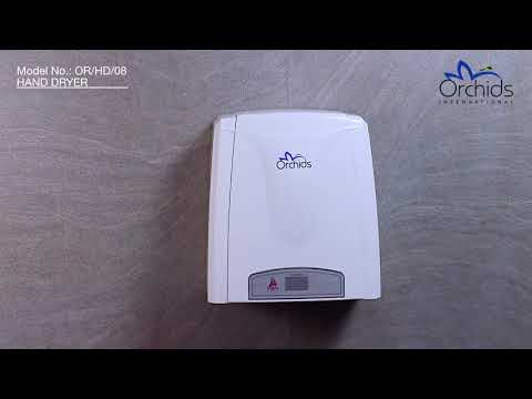Or/hd/08 orchids automatic abs plastic hand dryer
