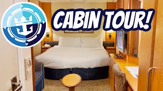 Radiance of the Seas Interior Room! Touring a Dated Royal Caribbean Cabin # 3129