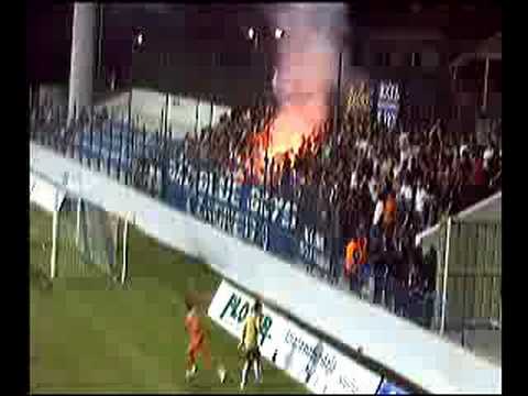 BadBlueBoys pyrotechnik(bengalische feuer) u zadar