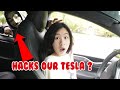 Game Master Hacks Our Tesla Car #FunTV