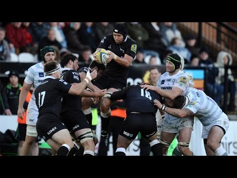 Newcastle Falcons vs London Irish - Aviva Premiership Rugby 2013/14