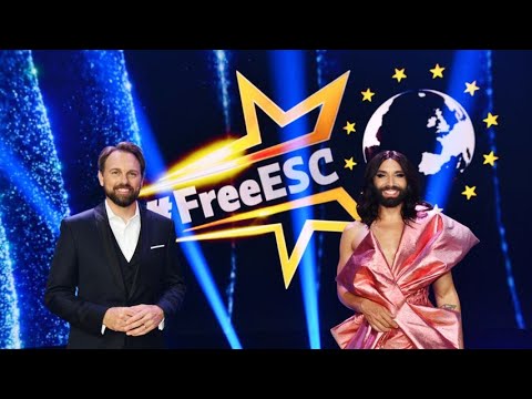 Steven Gätjen と Conchita Wurst が再び「無料 ESC」を主催
