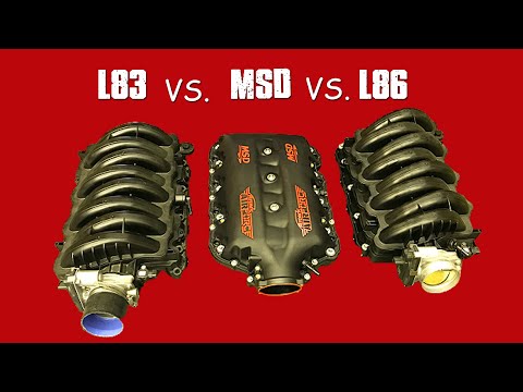 GEN 5 LT1 INTAKE TEST (L83 V L86 V MSD)