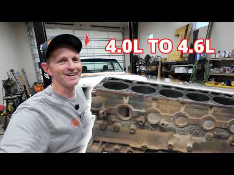 Turning a Jeep 4.0L into a 4.6L - Stroker Build Begins