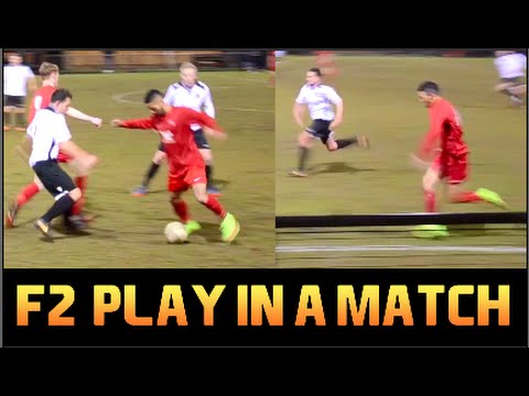 F2Freestylers Play in a real Match!