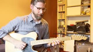 Video thumbnail for Open String Lick in D no. 1 - Chicken Pickin' by Zane Banks