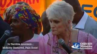 Woman Walks After Accident in Matadi!