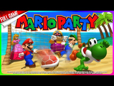 Mario Party (Nintendo 64 - US) Longplay (100% All Boards and Mini-Games)