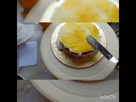 Mango flavoured🥭 Cake by Debanjana's Bakery