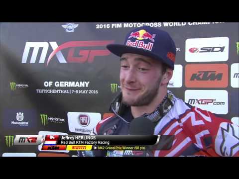 MXGP of Germany SPANISH Race Highlights - motocross 2016