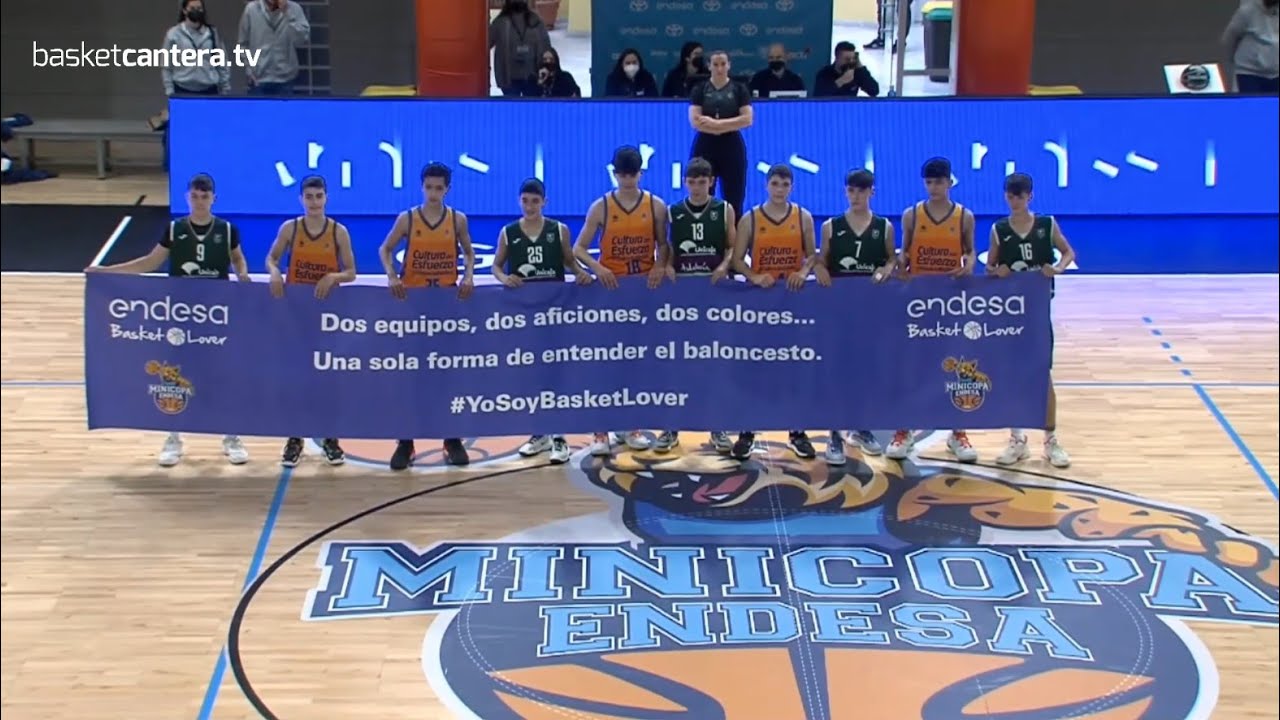 MiniCopa UNICAJA ANDALUCÍA vs VALENCIA BASKET.- Minicopa Infantil ACB (Granada 2022)