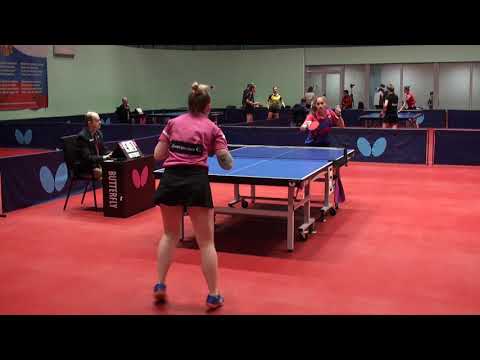 DMITRIENKO - GOLUBEVA #MOSCOW #Championships 2020 #RUSSIAN #tabletennis #настольныйтеннис