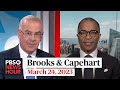 Brooks and Capehart on Trump’s legal woes and parents’ influence in schools