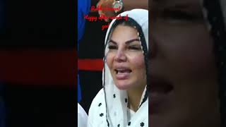Rakhi Sawant happy while listening 🎧 God words #rakhisawant #shoerts #rakhisawantlatestnews #jesus