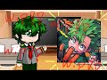 Some Of Class 1A React To Eachother Deku 3 5 8