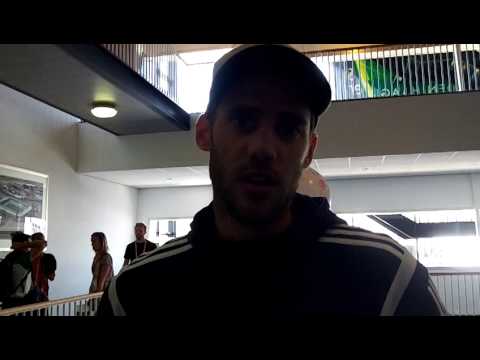 Facundo Callioni estuvo en el Estadio viendo la victoria de Los Leones - Hockey Mobile