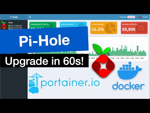 60 Sekunden: Pi-Hole Upgrade auf Docker