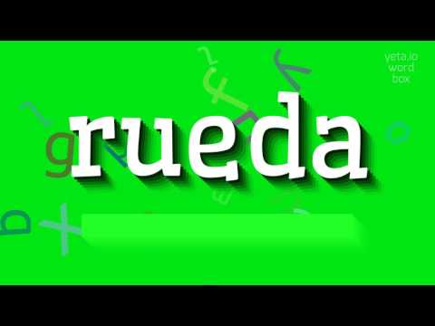How to say "rueda"! (High Quality Voices)