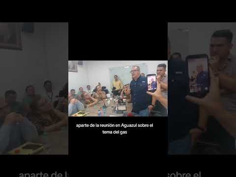 apartes de la reunión en Aguazul casanare donde llegan a acuerdos sobre los precios del gas
