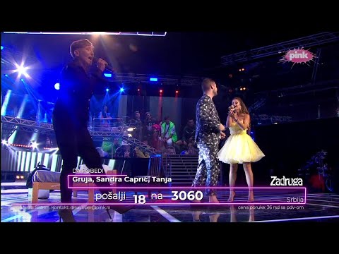 Z5: Zadrugovizija - Gruja, Tanja Jovićević i Sandra Čaprić - Da se opet rodim - 10.10.2021.