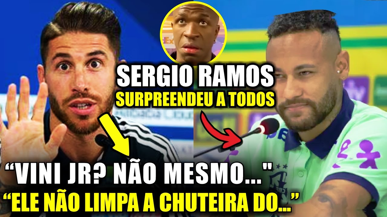 🚨 NOSSA! Olha o que o SERGIO RAMOS FALOU DE NEYMAR “ VINI É BOLA DE OURO, MAS NEYMAR É...”