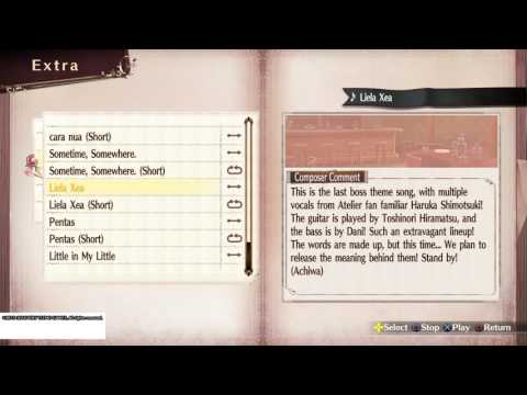 Atelier Sophie ~The Alchemist of the Mysterious Book~ OST - Liela Xea (Long ver.)