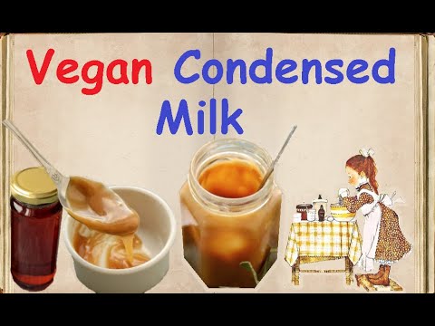 Vegan Condensed Milk / Book of recipes / Bon Appetit