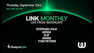 JAMIIE, Elif, Argia, Stephan Jolk, Tom Peters - Live @ Beatport LINK Monthly x Watergate Berlin