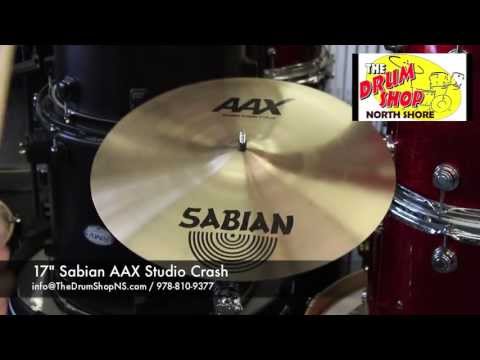 Sabian AAX Studio Crash 17" - The Drum Shop North Shore