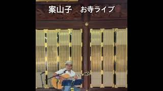 案山子 #歌ってみた #ギター #弾き語り ＃お寺ライブ＃さだまさし