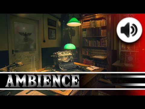💥 Ambience War Sounds - World War 2 ambience - German WW2 Radio Ambiance Battle Sounds WWII Gunfire