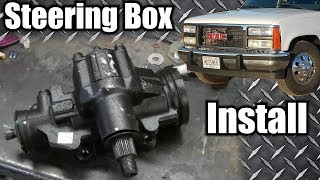 91 GMC C3500 Dually Steering Box Replacement