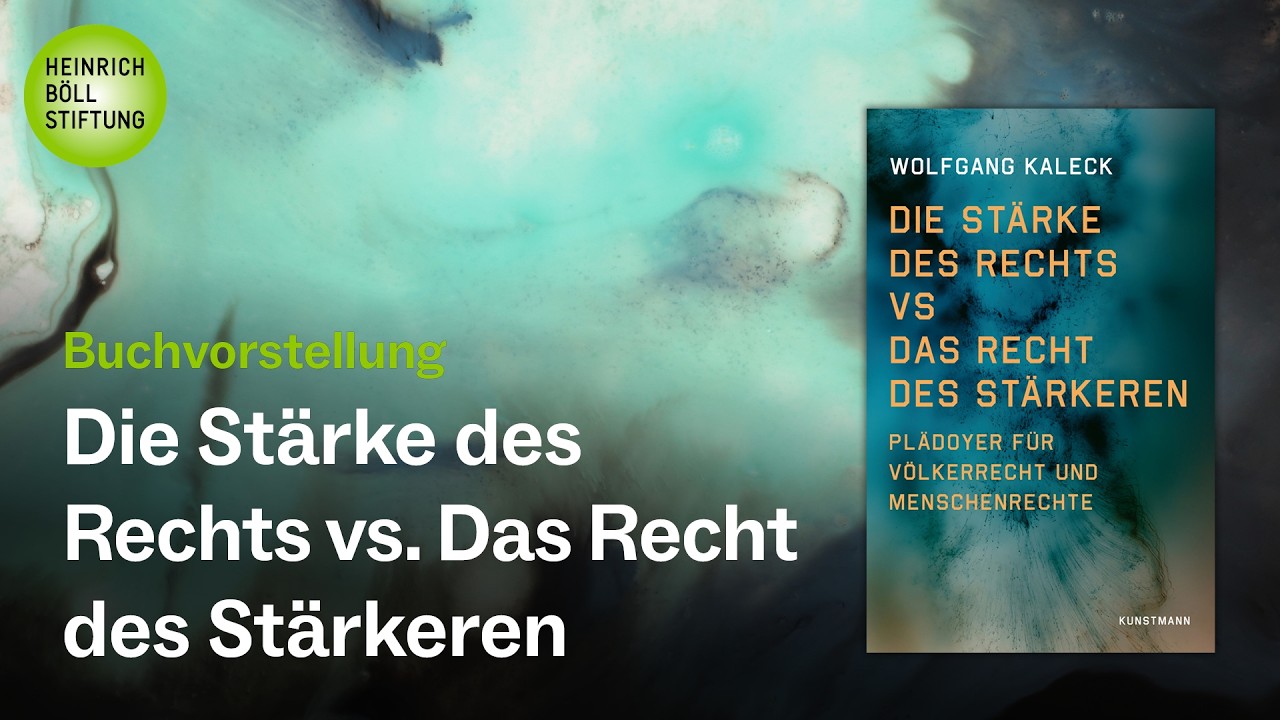 Wolfgang Kaleck: Die Stärke des Rechts vs. Das Recht des Stärkeren