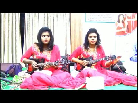 Mahaganapathim with Rhythm, Tabala and Mridangam by Mandolin Sisters Sreeusha & Sireesha